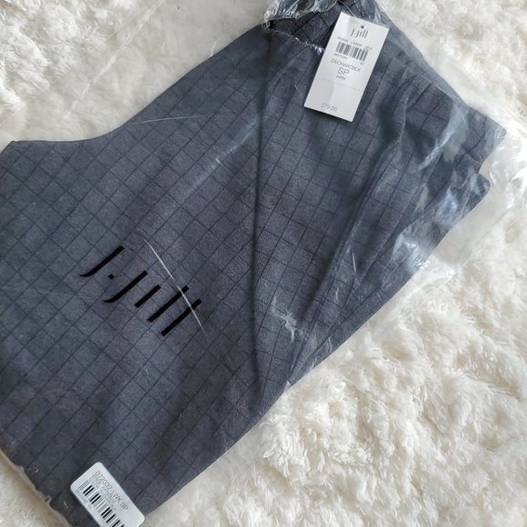 J.jill ponte knit slim leg windowpane pants - Picture 8 of 8